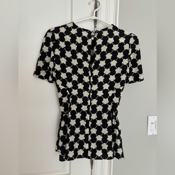 Polka dot Kate Spade top S - Picture 5 of 5